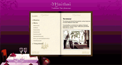 Desktop Screenshot of maithai.fi