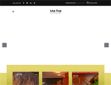 Tablet Screenshot of maithai.com